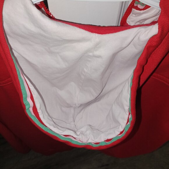 Ferrari Kids Zip up Red Jacket/Hoodie - Size L - Picture 5 of 5